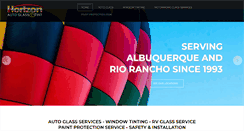 Desktop Screenshot of horizonabq.com